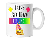 Happy Birthday Bellend Mug Ceramic Novelty Present Gift Cup Present