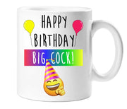 Happy Birthday Big Cock Mug Ceramic Novelty Present Gift Cup Present
