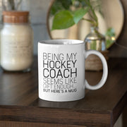 Hockey Coach Gifts Hockey Coach Mug Thank You Gifts Gift for Women Gift for Men Hockey Coach Funny Hockey Coffee Mug Funny Christmas