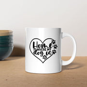 Home Is Where My Dog Is Mugs