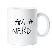 I Am a Nerd Mug Ceramic Novelty Present Gift Funny Cup Valentines Present