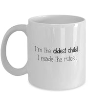 I am the oldest child I made the rules Oldest child mug sibling gift  funny gift for oldest child coffee mug