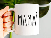 Mama Of Two Mug Mother Of Two Gift Funny Mom Mug New Mom Gift Mother39s Day Gift Pregnancy Announcement Mom Of 2 Two Kids