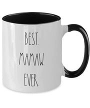 Mamaw Gifts from granddaughter Best Mamaw Ever Mom-mom gifts from granddaughter Christmas gift for Mamaw Grandmother mug Southern grandma