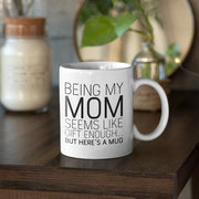 Mom Gifts from Daughter Mom Christmas Gift Best Mom Present Funny Mom Gift Gift for Mom Birthday Mom Coffee Mug Mother39s Day Gifts