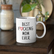 Mom Gifts from Daughter Mothers Day Gift Funny Swear Mug Mom Coffee Mug Mom Tea Cup Mom Gift Idea Birthday Christmas Mother Gifts