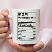 Mom Nutritional Facts Mug  Funny Mom Mug  Gift For Mom  New Mom Mug  Birthday Gift for Mom  Mother39s Day Gift  Mom Life Mug