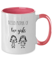 Mother of girls mug Gift for mother Mom expecting second child gifts gift for expectant mom Birthday gift for mom Mothers Day coffee mug