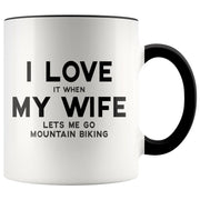 Mountain Biking Gift Gift for Husband Gift from Wife Christmas Biking Gift Anniversary Gift for Him Gift for Mountain Biker Biking Mug