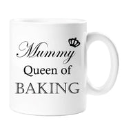 Mummy Mug Mummy Queen Of Baking Mug Mothers Day Birthday Ceramic Gift Idea Cup