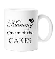 Mummy Mug Mummy Queen Of The Cakes Mug Ceramic Gift Idea Cup Mothers Day