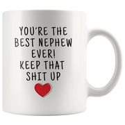 Nephew gifts gift for nephew funny gag gift gift from aunt nephew gift idea nephew coffee mug best nephew ever best nephew mug