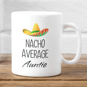 New Auntie Gift New Auntie Mug Nacho Average Auntie New Auntie Gifts Aunt To Be Pregnancy Announcement New Born Baby Gifts for Aunts