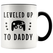 New Dad Gift New Daddy Dad To Be Future Dad Dad Est 2019 Leveled Up To Daddy Dad Coffee Mug First Time Dad First Father39s Day