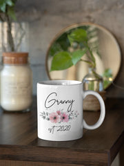 New Granny Gift Granny Est 2023 Granny Gift Pregnancy Announcement Baby Reveal Granny To Be Gift New Granny Coffee Mug Mothers Day Gift Idea