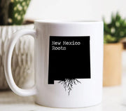 New Mexico Mug New Mexico Gift New Mexico Map New Mexico Coffee Mug NM State Mug New Mexico State Roots Mug New Mexico Roots