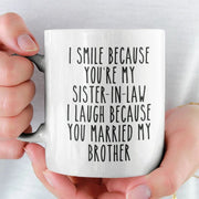 New Sister in Law Gift Sister-in-Law Mug Gifts for Sister in Law Coffee Mug Sister in Law Birthday Gift Sister in Law Wedding In law Gift
