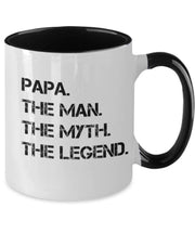 Papa The man the myth the legend mug Fathers Day gift Gift for dad coffee mug gift for father Funny dad mug