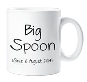 Personalised Big Spoon Mug Ceramic Personalized Novelty Present Gift Funny Cup Valentines Present
