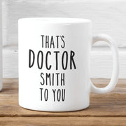 Personalized Doctor Gift PHD Graduation Gift Phd Mug Doctor Gifts For Her PHD Graduation Medical School Graduate New Doctor Gift