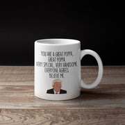 Poppa Mug Poppa Gift Best Poppa Ever Trump Poppa Poppa Mugs Poppa Birthday Gift Funny Poppa Mug Funny Poppa Gift Mug for Poppa