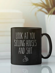 Real Estate Agent Gifts Gifts For Real Estate Agent Real Estate Agent Mug Rae dunn Real Estate Agent mug Real Estate Agent Black Mug