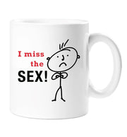 Sex Mug Mens I Miss The Sex Mug Friend Birthday Valentines Christmas Funny Cup Pet Present