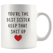 Sister gifts funny sister gift Christmas sister gift sister mug sister coffee mug sister gift idea sister birthday gift best sis mugs