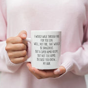 Son Gift from Mom Funny Son Mug Funny Son Gift for Son Mug from Mom Gift To Son Gift for Wedding Day Son Gift from Step Mom Coffee Mug