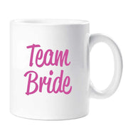 Team Bride Mug Ceramic Wedding Hen Do Novelty Cup Present Gift