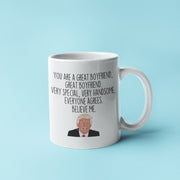 Trump Boyfriend Mug funny trump gift boyfriend gifts boyfriend mug boyfriend coffee mug best boyfriend bf gift funny boyfriend gift