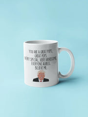 Trump pops Mug funny trump gift pops gift pops mug best pops ever funny pops gift gift for pops pops gag gifts funny pops mug