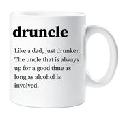 Uncle Mug Druncle Definition Gift Cup Present Birthday Christmas Fathers Day
