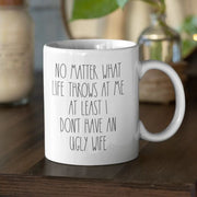 Valentine39s Day Mug Gift for Husband Birthday Funny Husband Mug Gift for Hubby Gifts for Him Don39t Have an Ugly Wife Mug