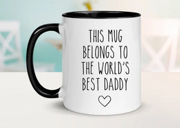 World39s Best Daddy Funny Dad Mug Gift For Dad Daddy Mug Fathers Day Mug Present Mug For Dad Fathers Day Gifts Dad Birthday Gift