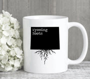 Wyoming Mug Wyoming Gift Wyoming Map Wyoming Coffee Mug WY State Mug Wyoming State Roots Mug Wyoming Roots